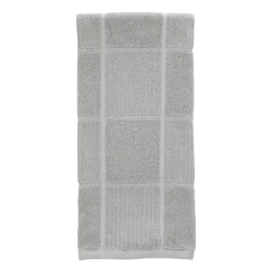 T-fal Gray Solid Parquet Towel
