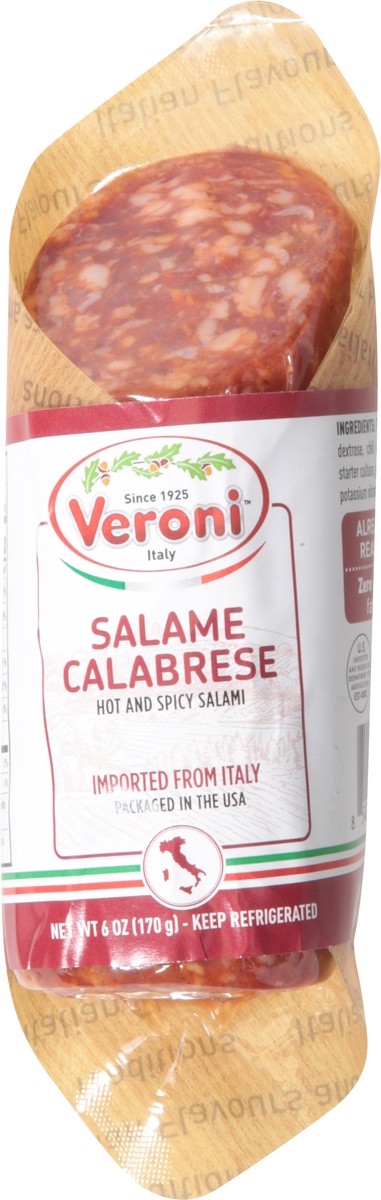 slide 11 of 12, Veroni Salame Calabrese Chub - 6 OZ, 6 oz