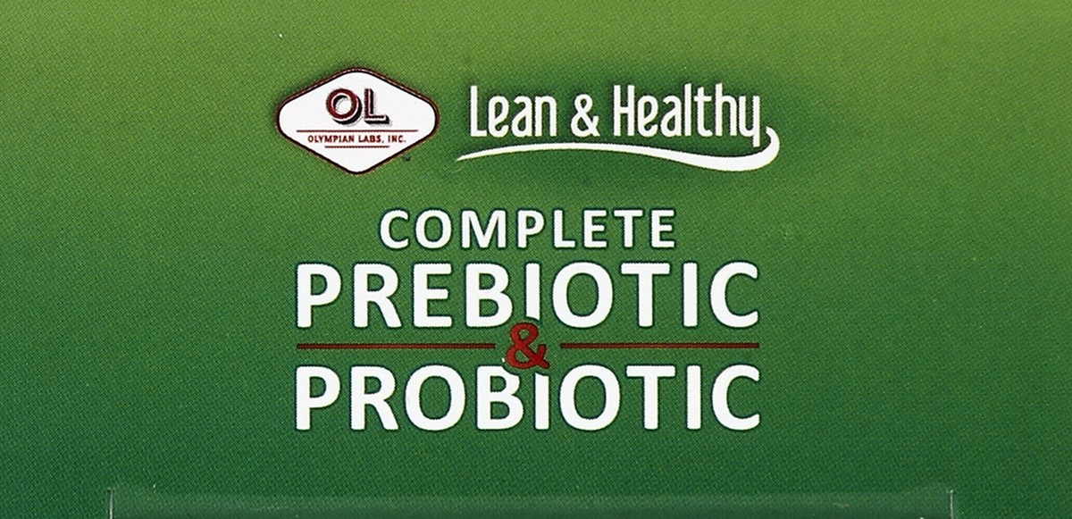 slide 4 of 5, Olympian Labs Prebiotic & Probiotic, Complete, Vegetarian Capsules, 30 ct