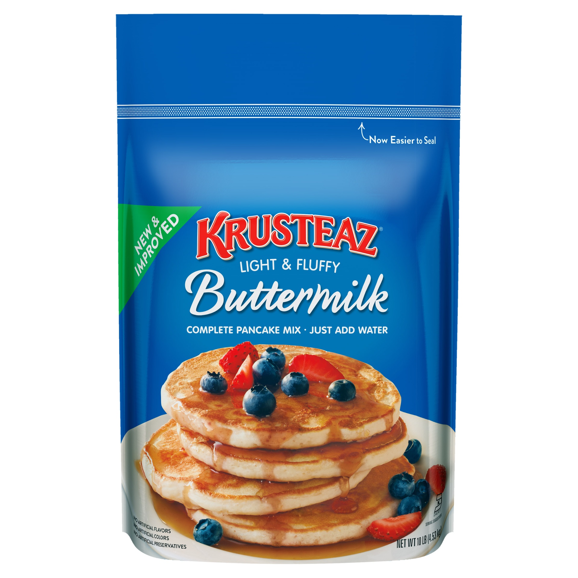 slide 1 of 6, Krusteaz Buttermilk Complete Pancake Mix, 10 lb