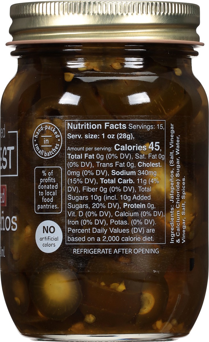 slide 6 of 14, Preserved Harvest Prerv Harv Candied Jalapenos, 15 oz