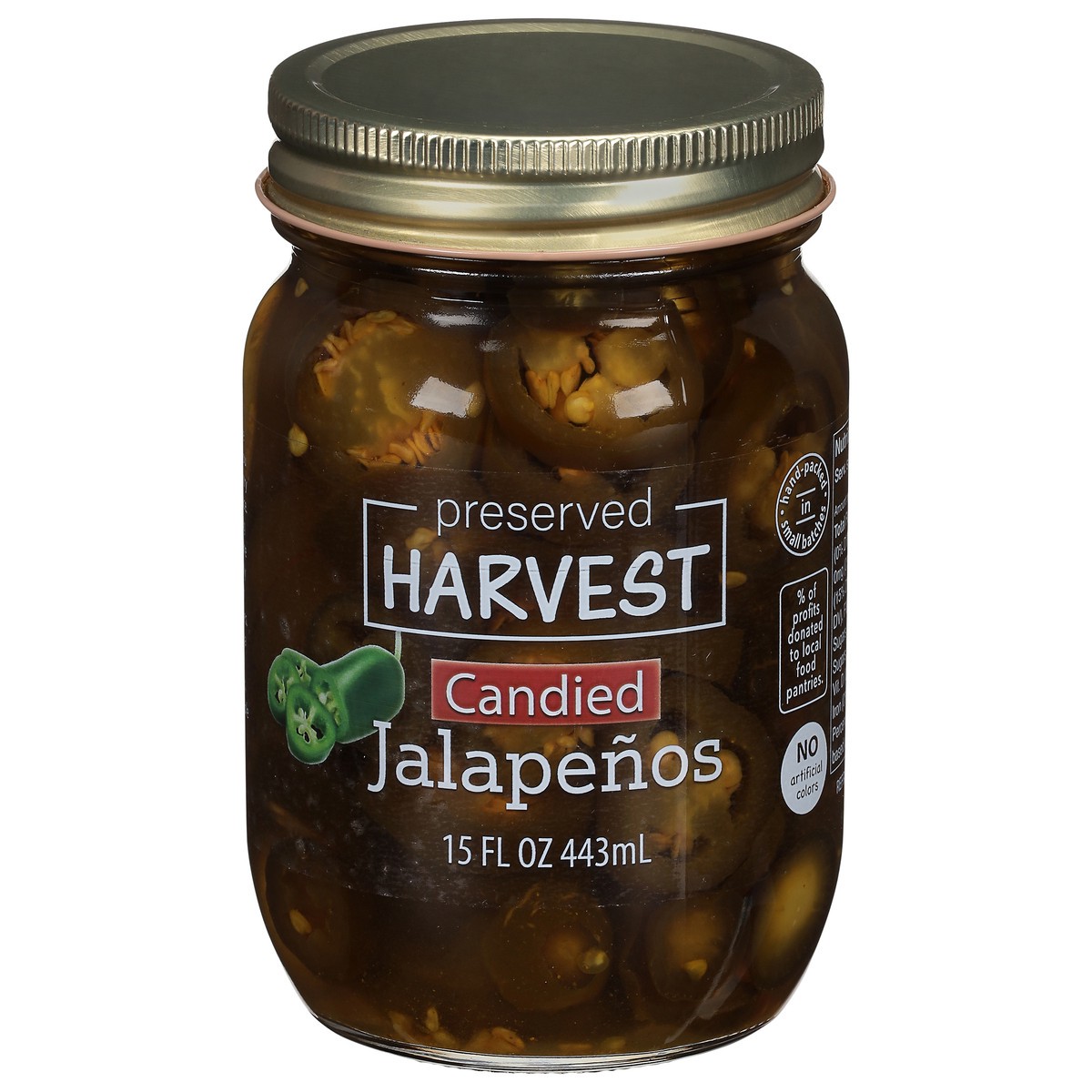slide 8 of 14, Preserved Harvest Prerv Harv Candied Jalapenos, 15 oz