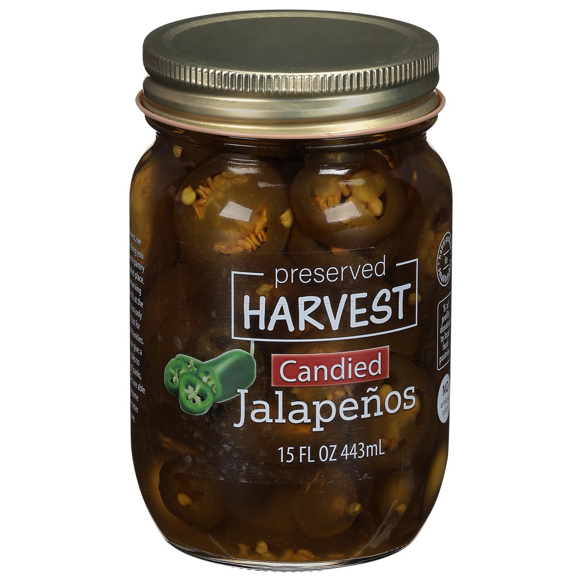 slide 7 of 14, Preserved Harvest Prerv Harv Candied Jalapenos, 15 oz