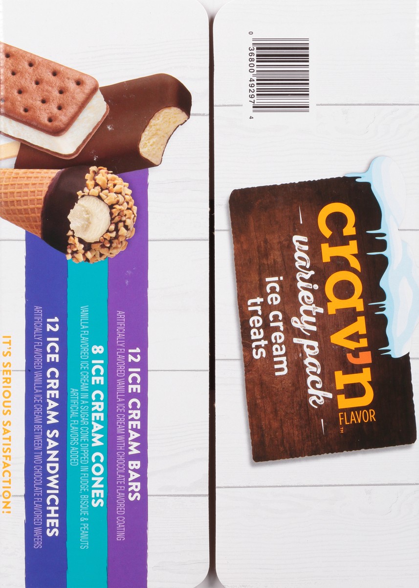 slide 8 of 19, Crav'n Flavor Ice Cream Treats Variety Pack 32 Each, 32 ct