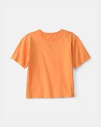 Oshkosh Boys Short-Sleeve T-Shirt - Orange - Size 8