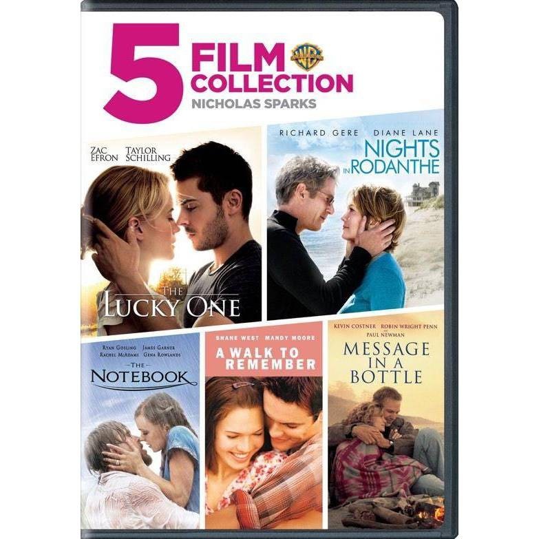 slide 1 of 1, Warner Bros. Nicholas Sparks Collection: 5 Film Favorites (DVD), 1 ct