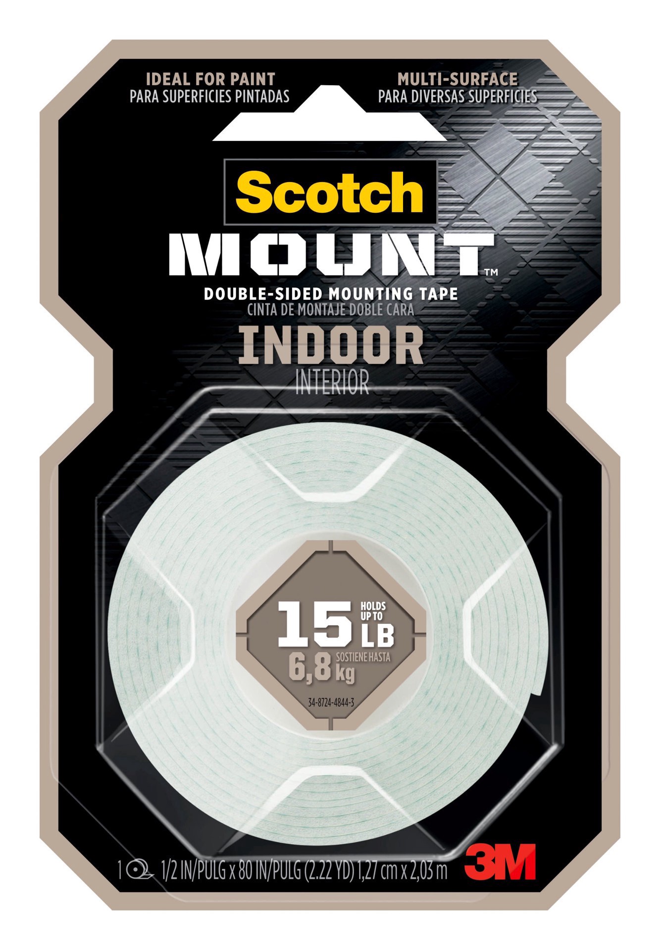 slide 1 of 6, Scotch Indoor Mounting Tape, 6 ct