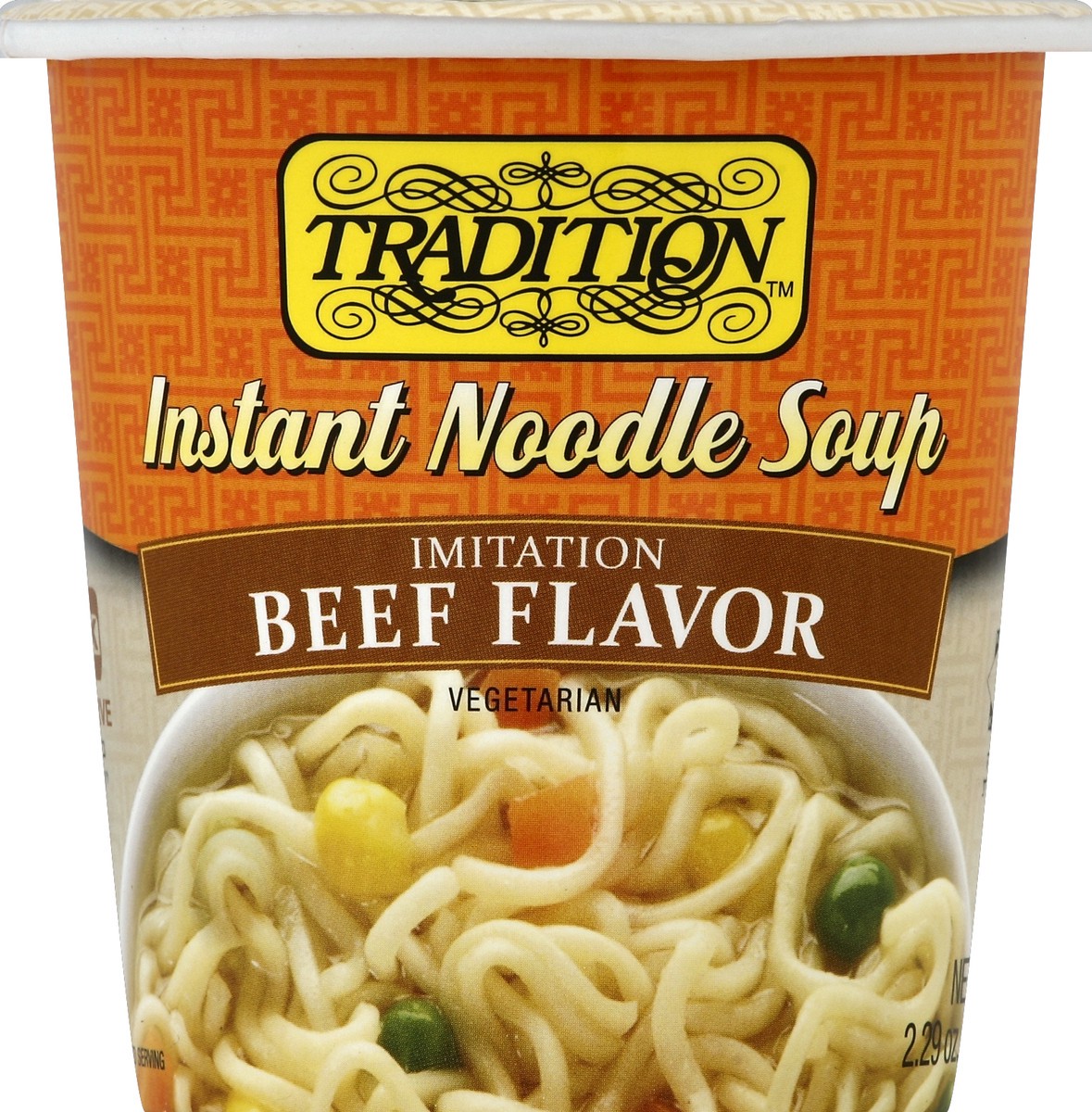 slide 3 of 4, Tradition Beef Flavor Noodle Soup, 2.29 oz