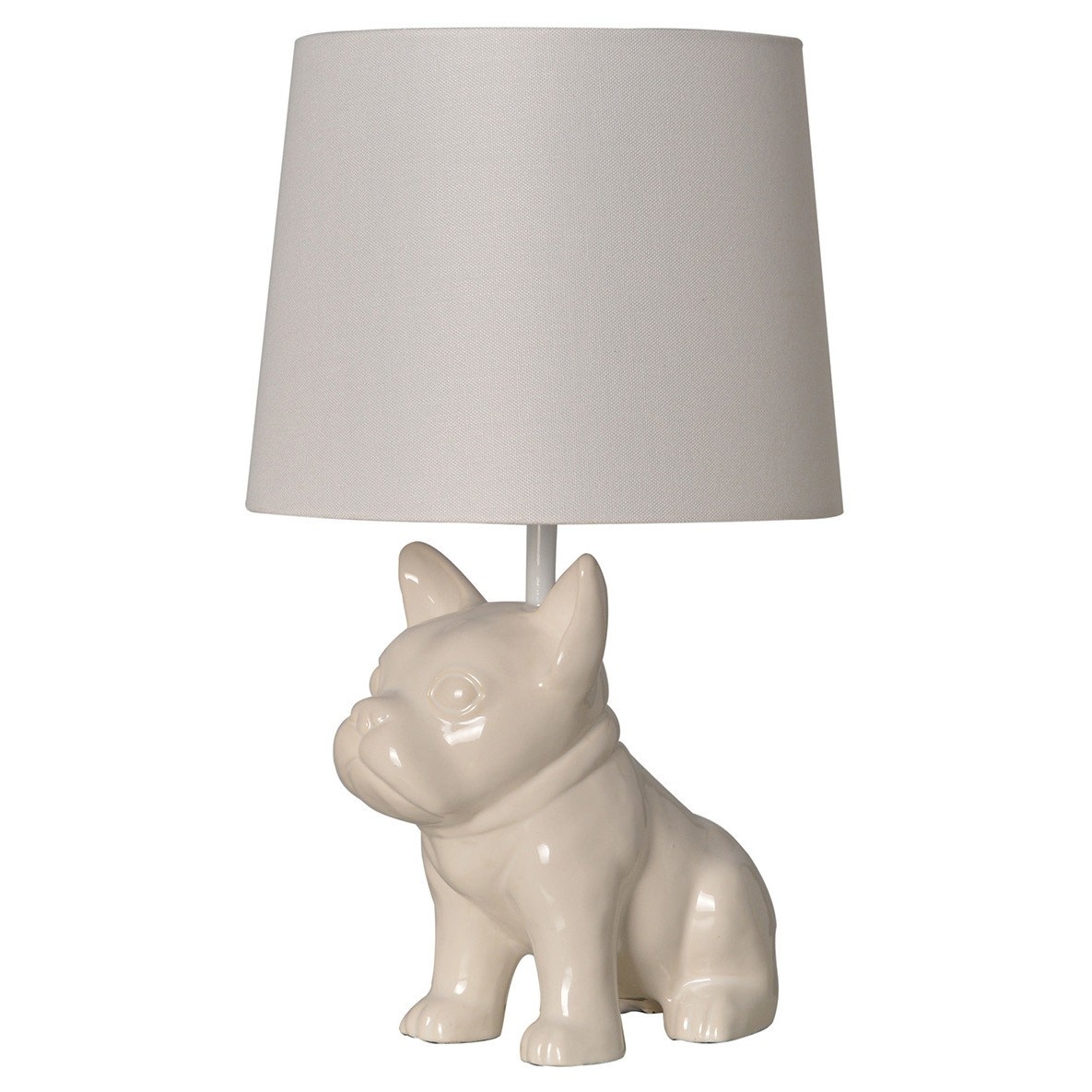 slide 1 of 1, Bulldog Table Lamp White - Pillowfort, 1 ct