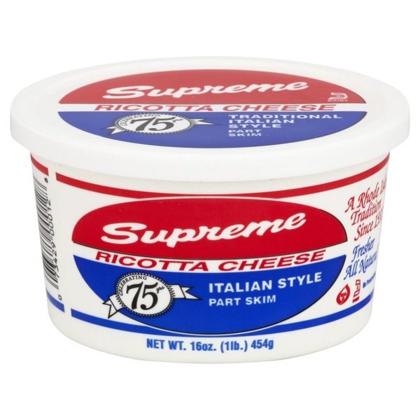 slide 1 of 3, Supreme Dairy Part Skim Ricotta Cheese, 16 ct