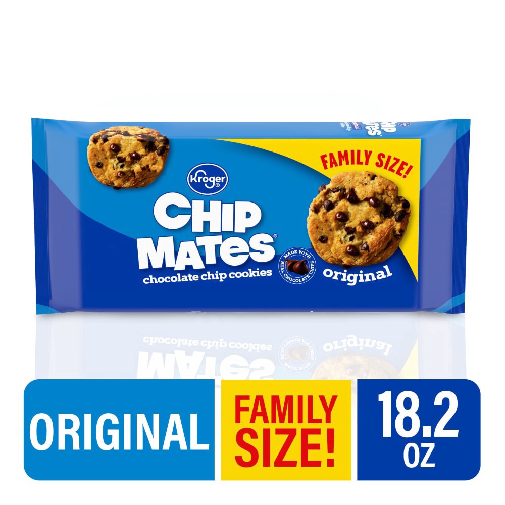 slide 3 of 4, Kroger Chip Mates Chocolate Chip Cookies, 18.2 oz