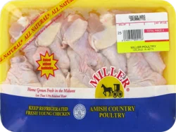 Miller Poultry Fresh Chicken Wings Drumsticks