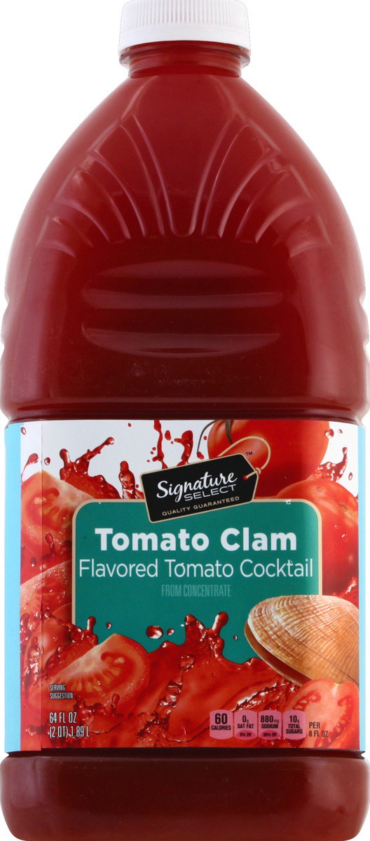 slide 3 of 7, Signature Kitchens Signature SELECT Cocktail Tomato Clam- 64 fl oz, 64 fl oz