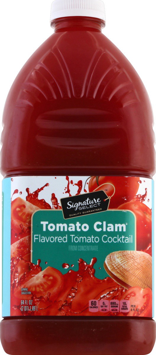 slide 6 of 7, Signature Kitchens Signature SELECT Cocktail Tomato Clam- 64 fl oz, 64 fl oz