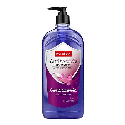 slide 1 of 1, Panrosa Antibacterial Hand Soap French Lavender, 24 oz