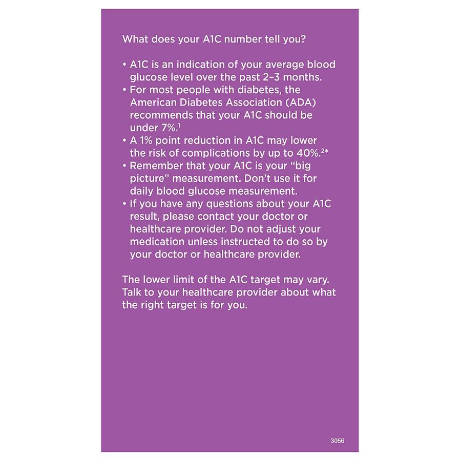 slide 5 of 5, Walgreens At Home A1C Test Kit, 1 ct