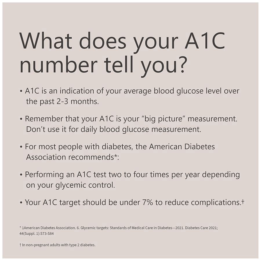 slide 4 of 5, Walgreens At Home A1C Test Kit, 1 ct
