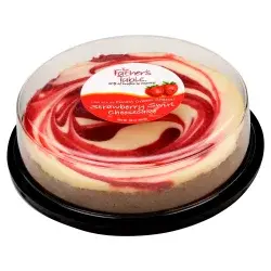 The Father's Table Strawberry Swirl Cheesecake 16 oz