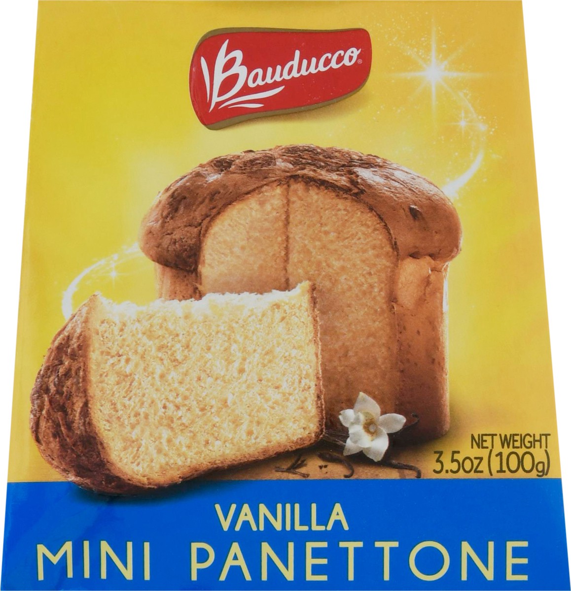 slide 1 of 9, Bauducco Mini Panettone Vanilla - 3.5 OZ, 3.5 oz