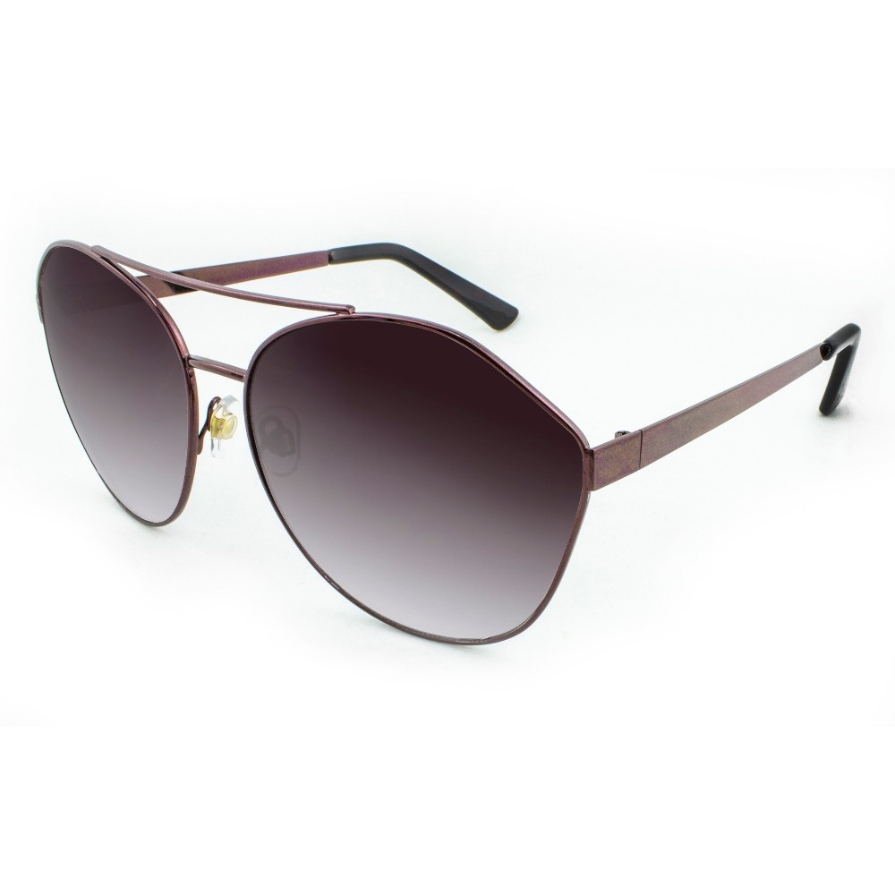 slide 2 of 3, Women's Aviator Sunglasses - A New Day Red, 1 ct