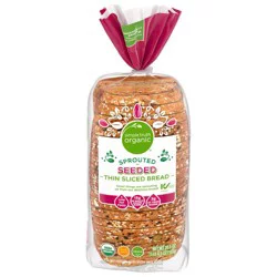 Simple Truth Organic Sprouted Seeded Thin Sliced Bread