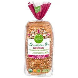 Simple Truth Organic Sprouted Seeded Thin Sliced Bread