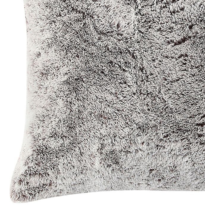 slide 2 of 2, Morgan Home MHF Home Millburn Faux FurSquare Throw Pillows - Taupe, 2 ct