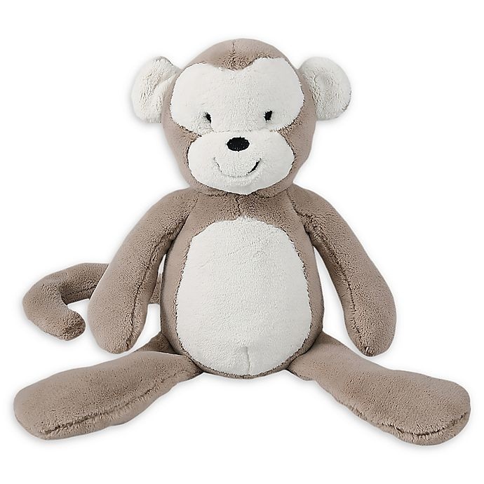 slide 1 of 7, Therapedic Weighted Monkey Plush Toy - Brown, 1 ct