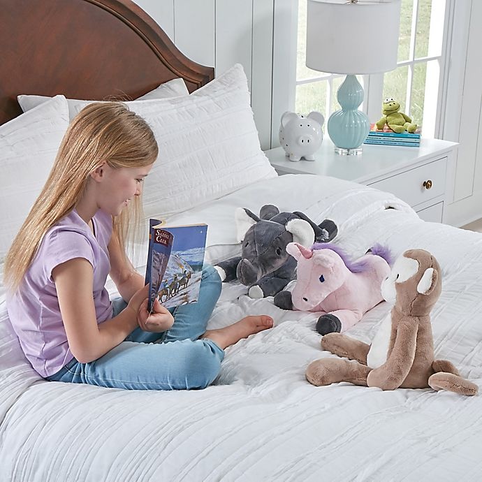 slide 5 of 7, Therapedic Weighted Unicorn Plush Toy - Pink, 1 ct