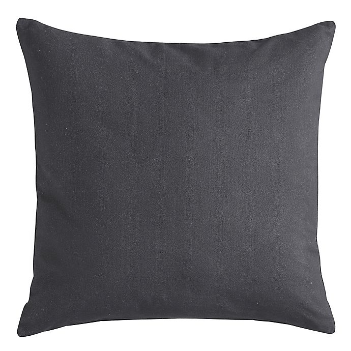 slide 2 of 2, Morgan Home Geometric Square Throw Pillow Cover - Grey, 1 ct