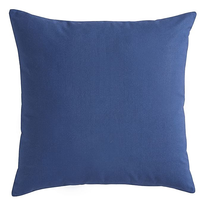 slide 2 of 2, Morgan Home Geometric Square Throw Pillow Cover - Navy, 1 ct