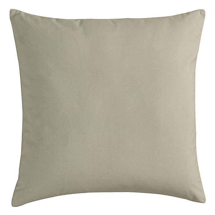 slide 2 of 2, Morgan Home Geometric Square Throw Pillow Cover - Taupe, 1 ct