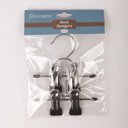 Whitmor Concepts 2pk Boot Metal Hangers