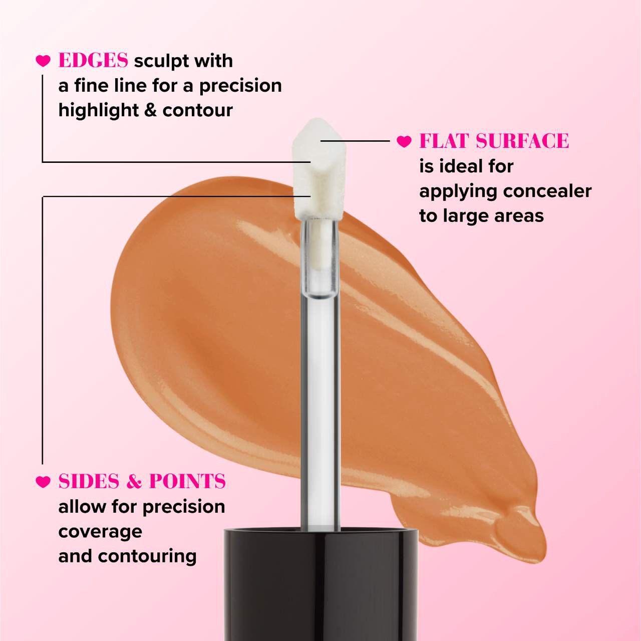 slide 9 of 13, Too Faced Born This Way Super Coverage Multi-Use Concealer with Hyaluronic Acid Cookie, 