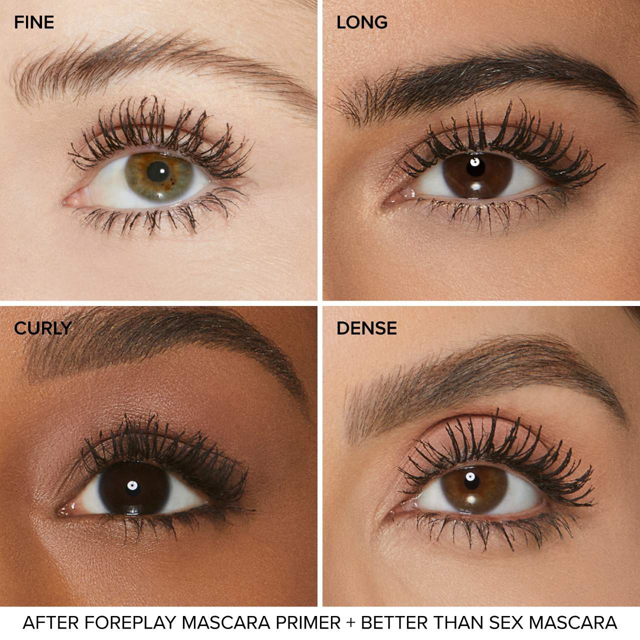 slide 2 of 10, Too Faced Better Than Sex Foreplay Waterproof Mascara Primer Deep Black,