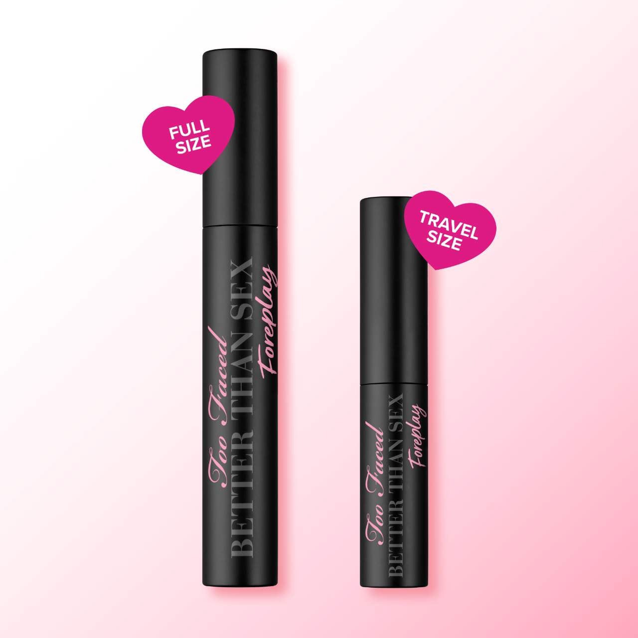 slide 9 of 10, Too Faced Better Than Sex Foreplay Waterproof Mascara Primer Deep Black,
