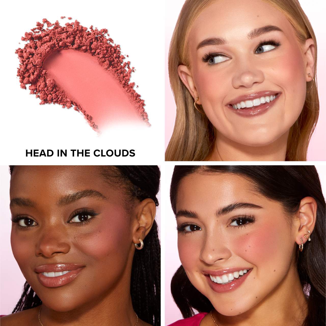 slide 2 of 8, Too Faced Cloud Crush Blurring Powder Blush Head In The Clouds, 