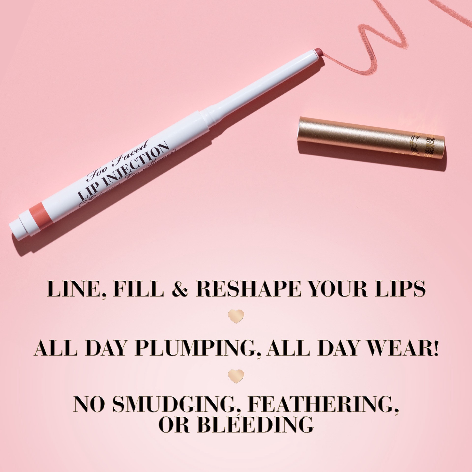 Too Faced Lip Injection Extreme Lip Shaper Plumping Lip Liner In Big  Truffle 0.01 oz ; 0.27 gram | Shipt