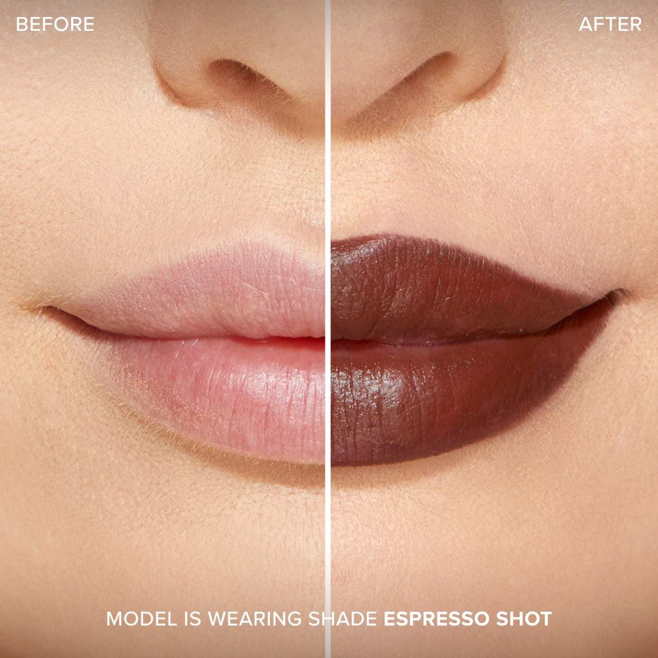 slide 4 of 10, Too Faced Lip Injection Extreme Lip Shaper Plumping Lip Liner Espresso Shot,