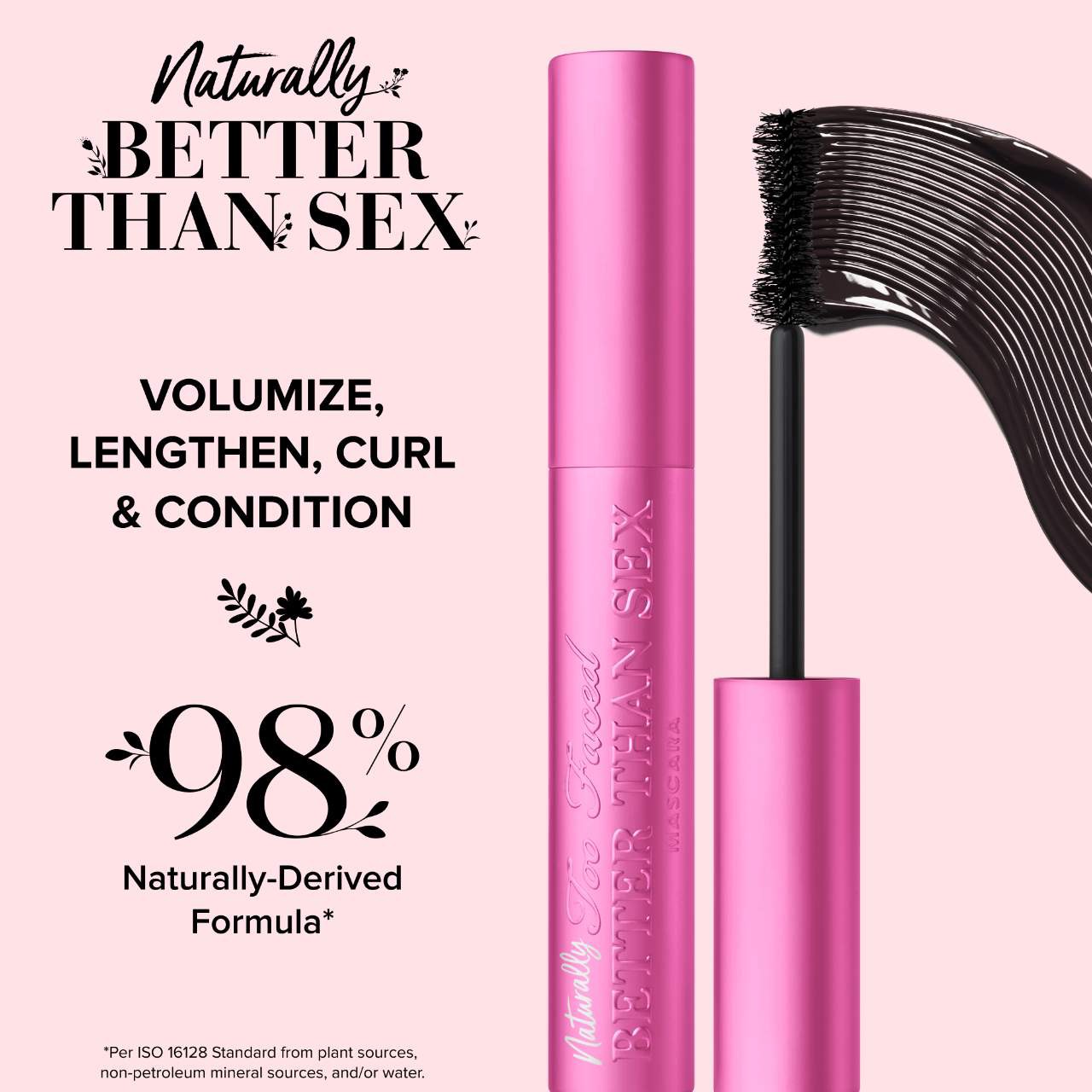 slide 9 of 13, Too Faced Naturally Better Than Sex Lengthening and Volumizing Mascara, 