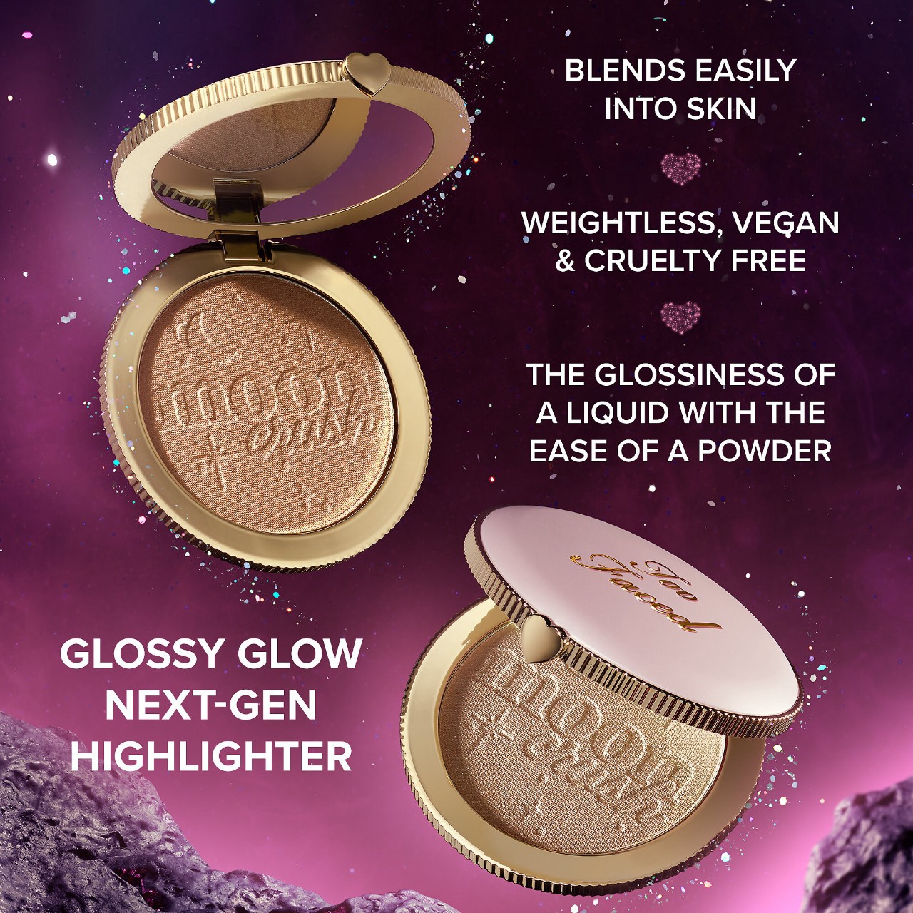 slide 7 of 8, Too Faced Moon Crush Highlighter Summer Moon,