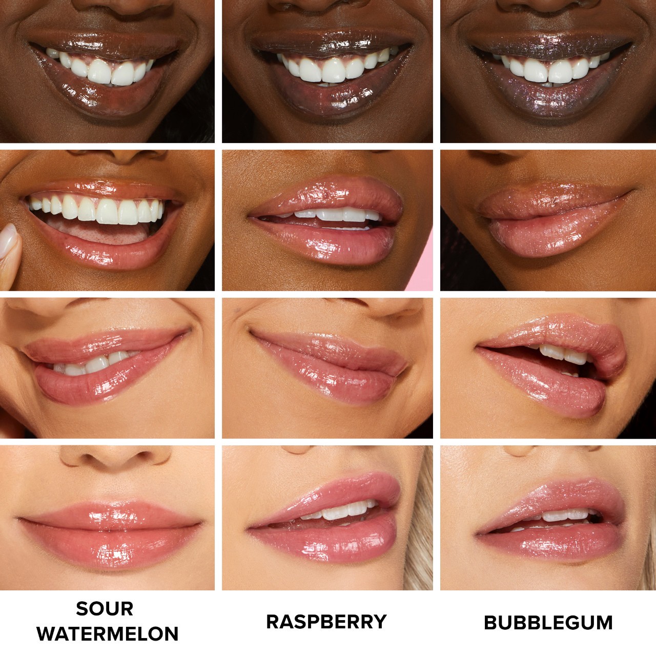 slide 5 of 8, Too Faced Kissing Jelly Non-Sticky Lip Oil Gloss Bubblegum,