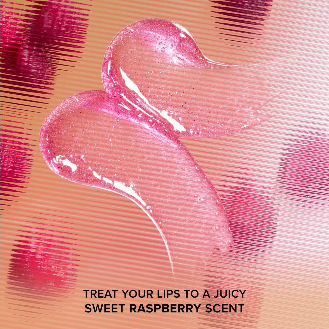 slide 3 of 8, Too Faced Kissing Jelly Non-Sticky Lip Oil Gloss Raspberry,