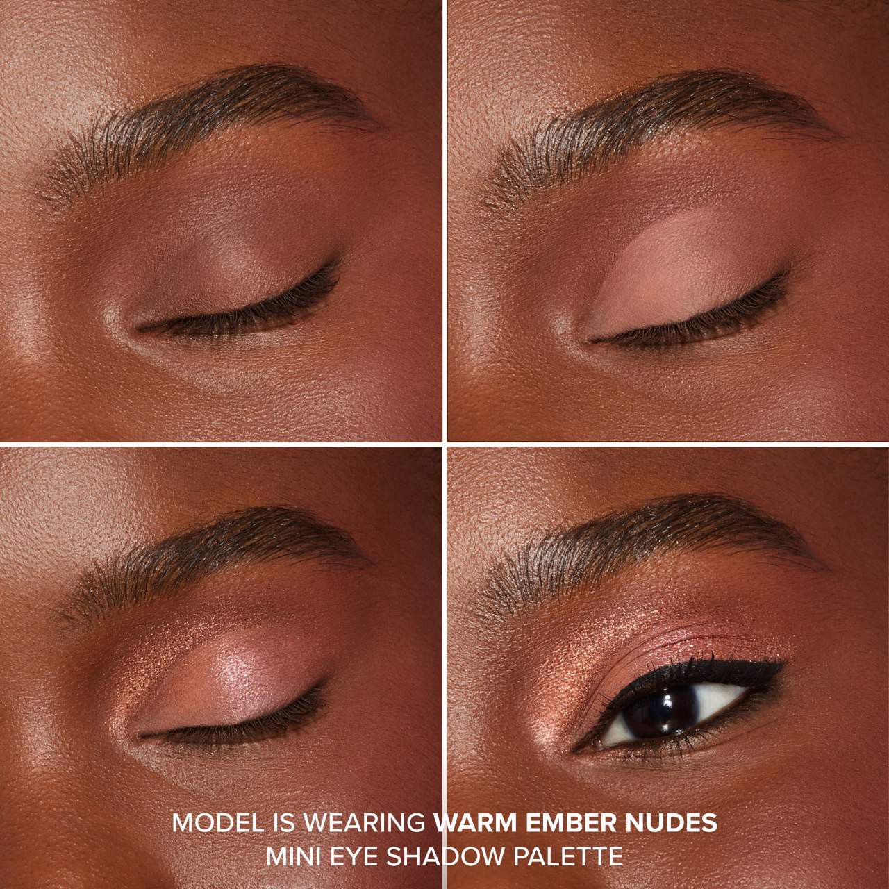 slide 10 of 11, Too Faced Mini Born This Way Complexion-Inspired Eyeshadow Palette Warm Ember Nudes,