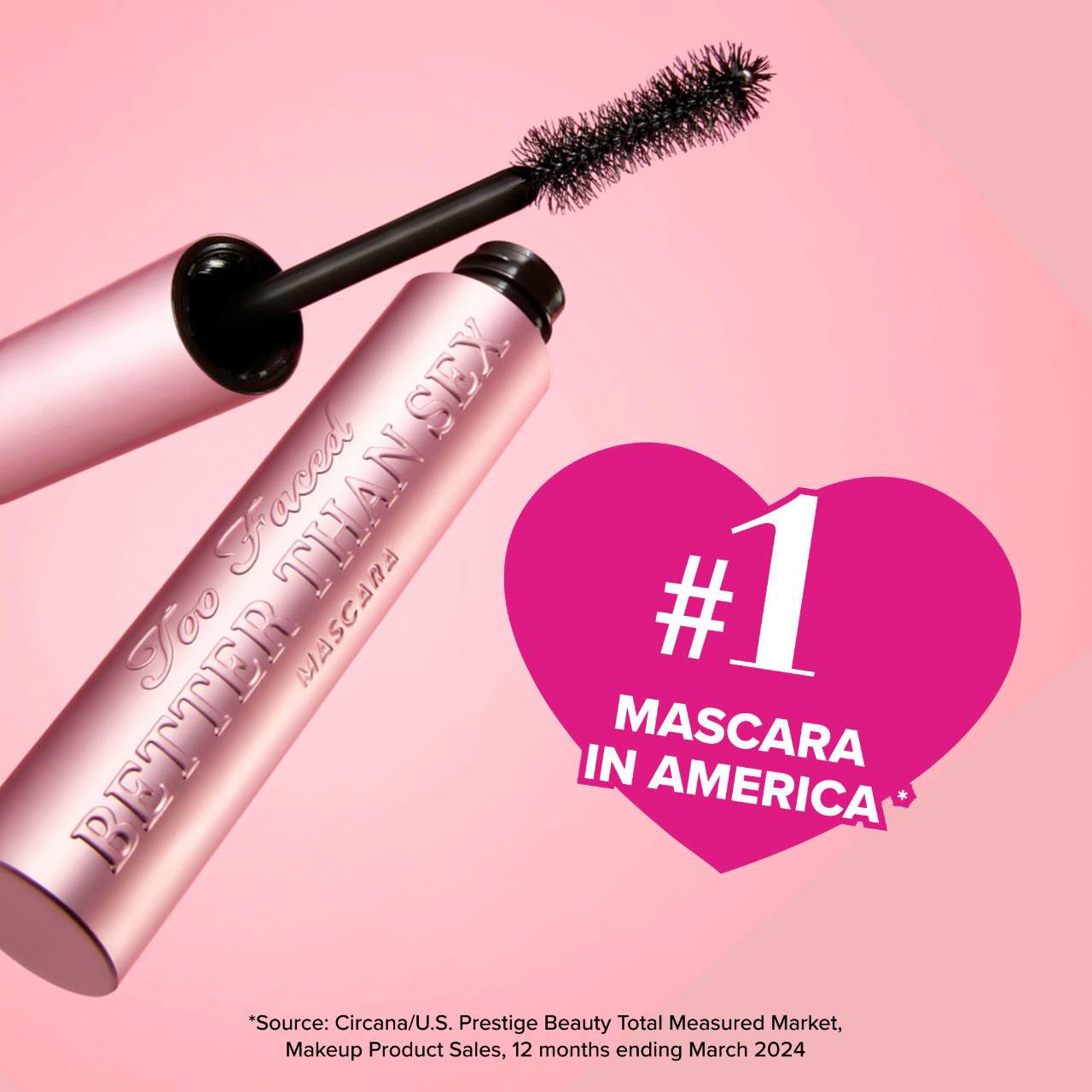 slide 7 of 7, Too Faced Better Than Sex Mascara Duo Black,