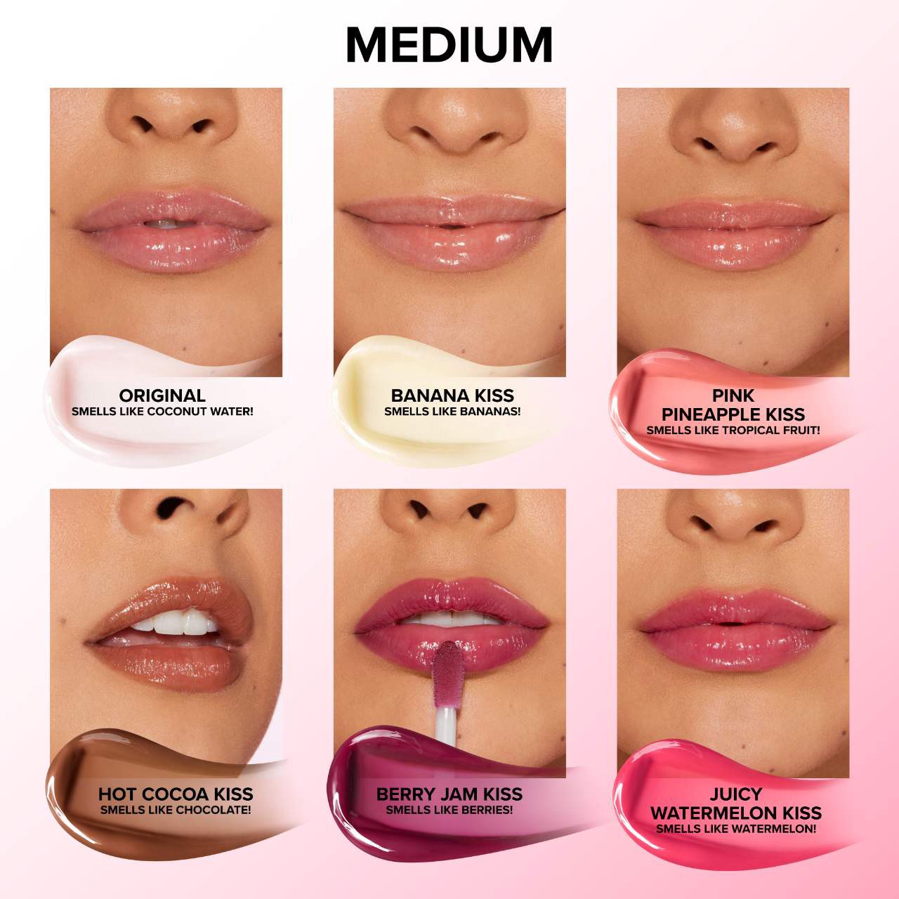 slide 8 of 9, Too Faced Pillow Balm Hydrating Lip Treatment Lip Balm Pink Pineapple Kiss,