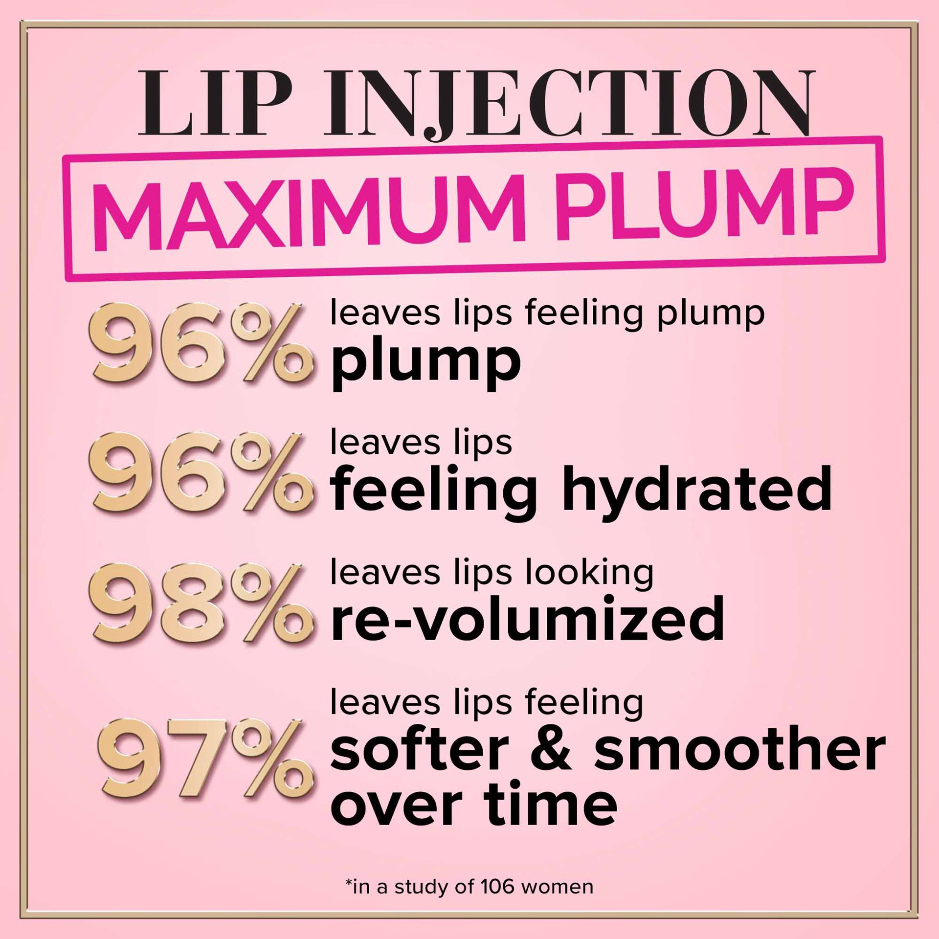 slide 4 of 9, Too Faced Lip Injection Maximum Plump Extra Strength Hydrating Lip Plumper, 0.14 fl oz/ 4.1 ml