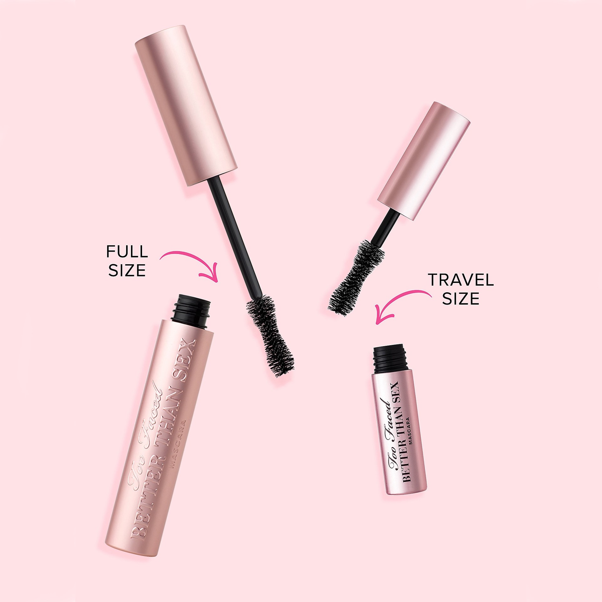 slide 2 of 11, Too Faced Better Than Sex Volumizing & Lengthening Mascara Standard Size Black - 0.27 oz/ 8 mL, 0.27 oz/ 8 ml