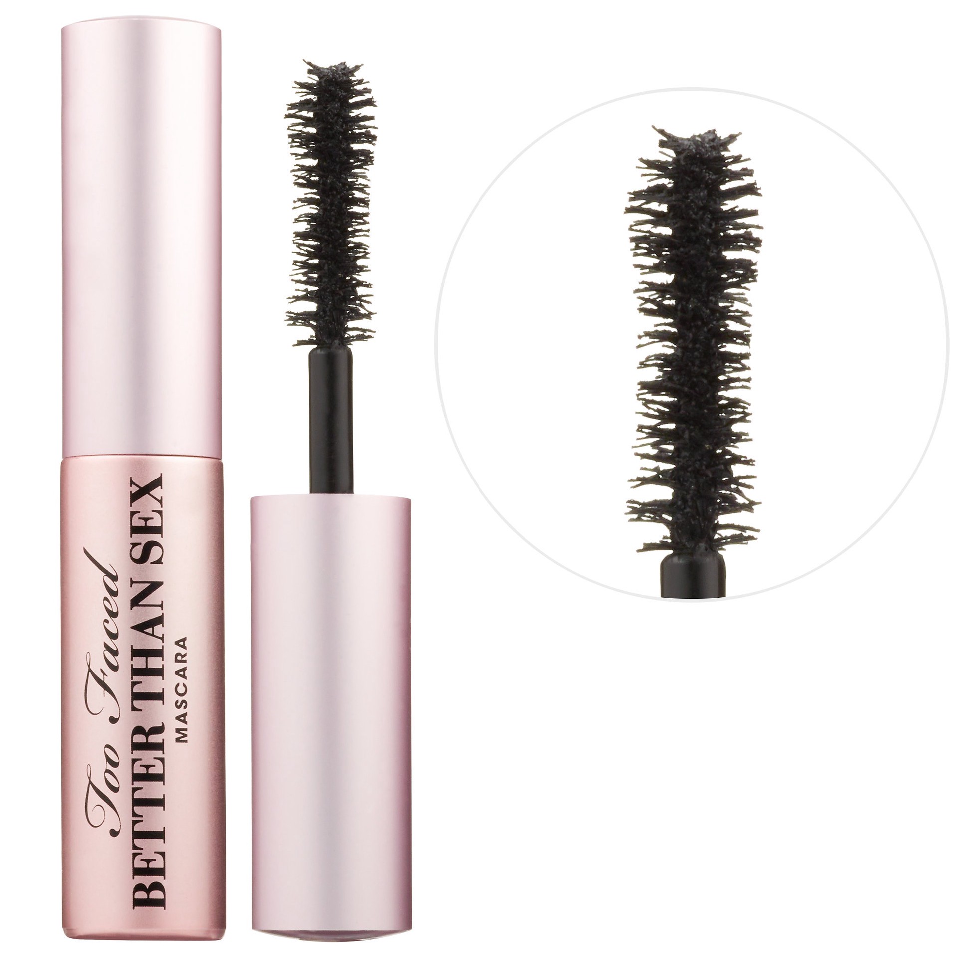 slide 1 of 11, Too Faced Mini Better Than Sex Volumizing & Lengthening Mascara Mini Size Black - 0.17 oz, 0.17 oz