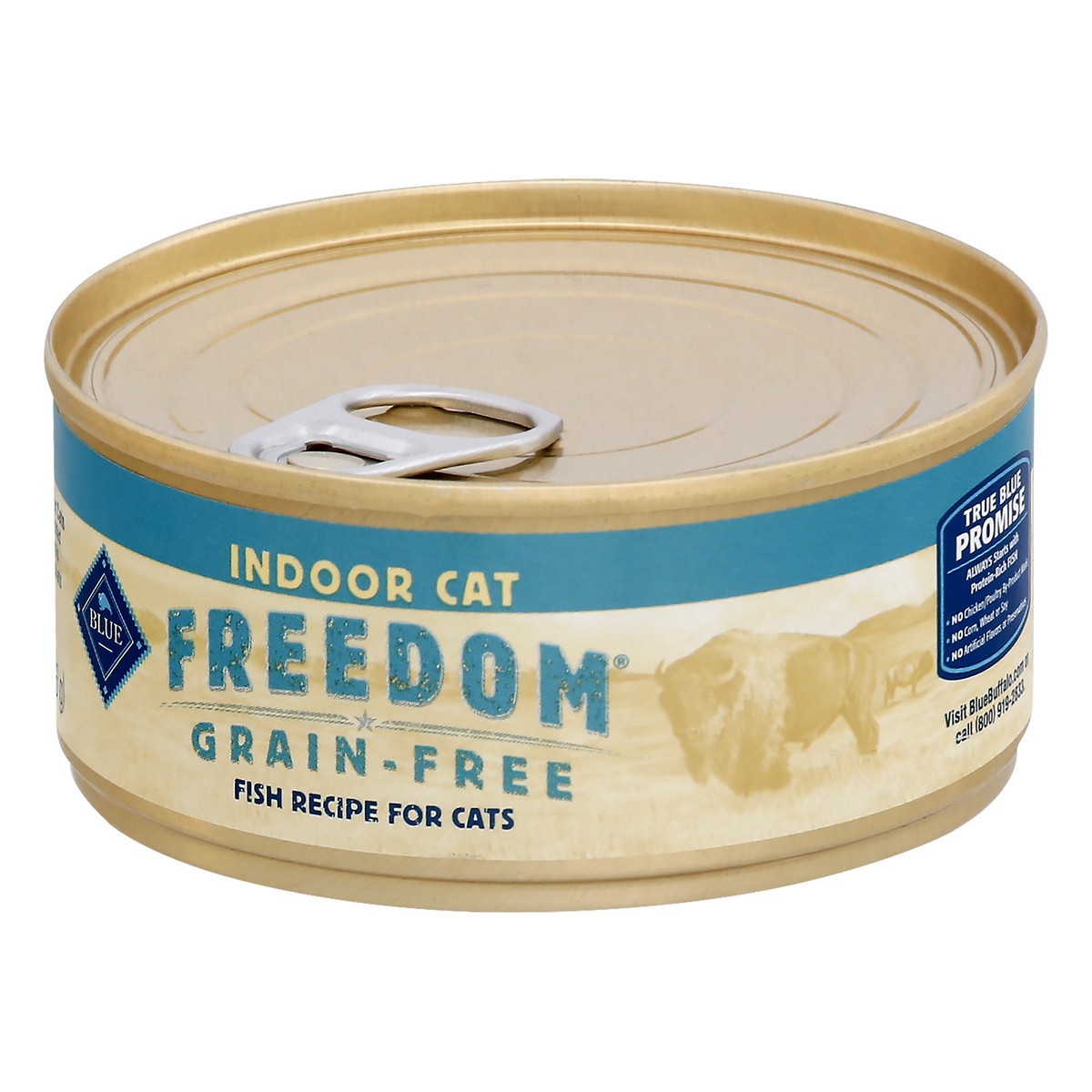 slide 3 of 9, Blue Buffalo Freedom Adult Indoor Fish, 5.5 oz